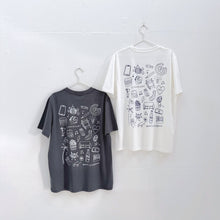 Lade das Bild in den Galerie-Viewer, T-Shirt MARi's TiPPeDiToPP Off White
